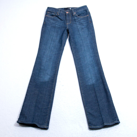 Seven7 Denim - Seven7 Studio Jeans Womens 4 - 28x31 Flare Dark Blue Wash